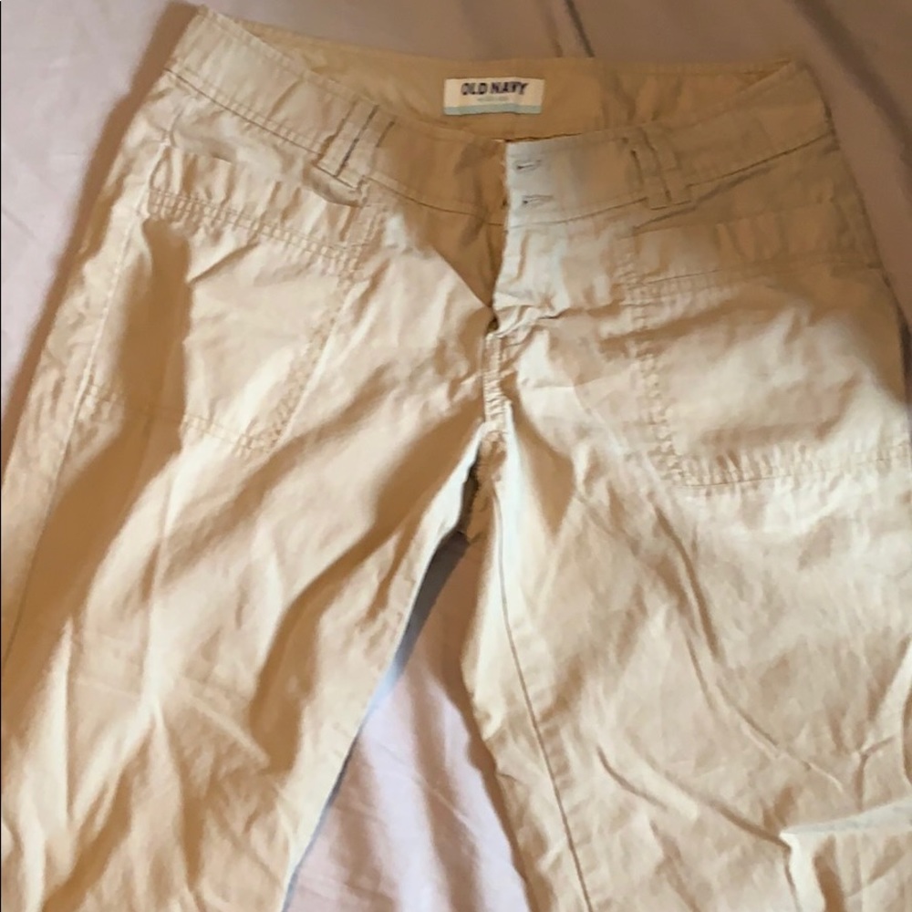 Old a navy khakis